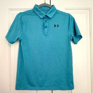 Blue Under Amour Polo - Youth XL